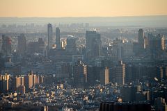 New York City Top Of The Rock 10B South Brooklyn Close Up Just Before Sunset